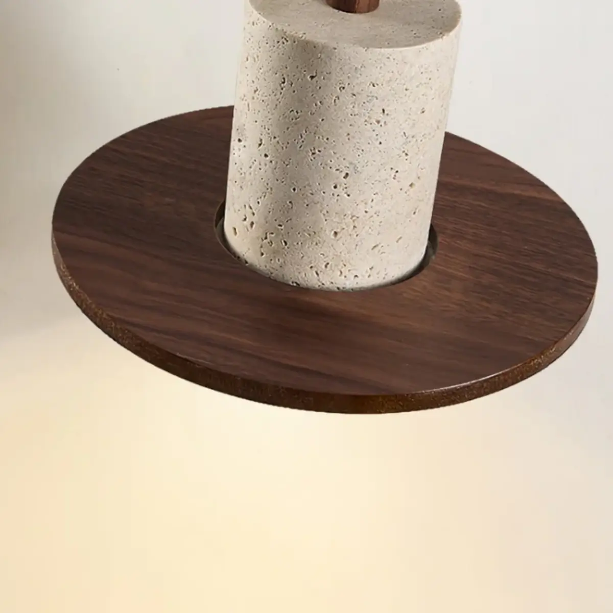 Strata Natural Travertine Pendant Light