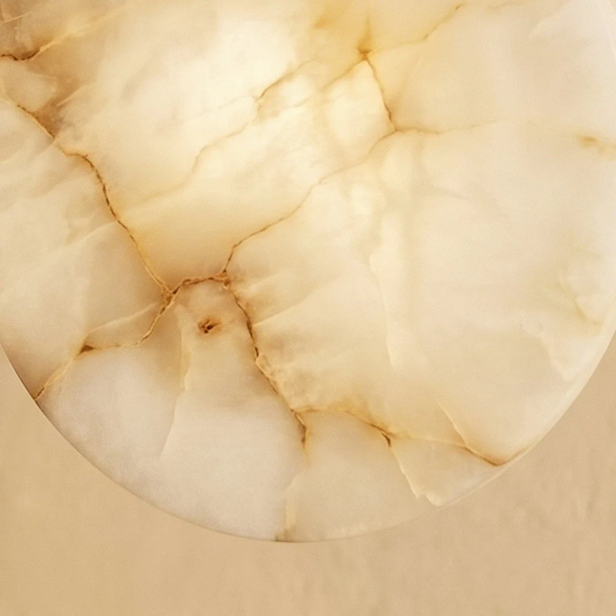 nuvlight Zenqua Modernist Spherical Alabaster Pendant Light