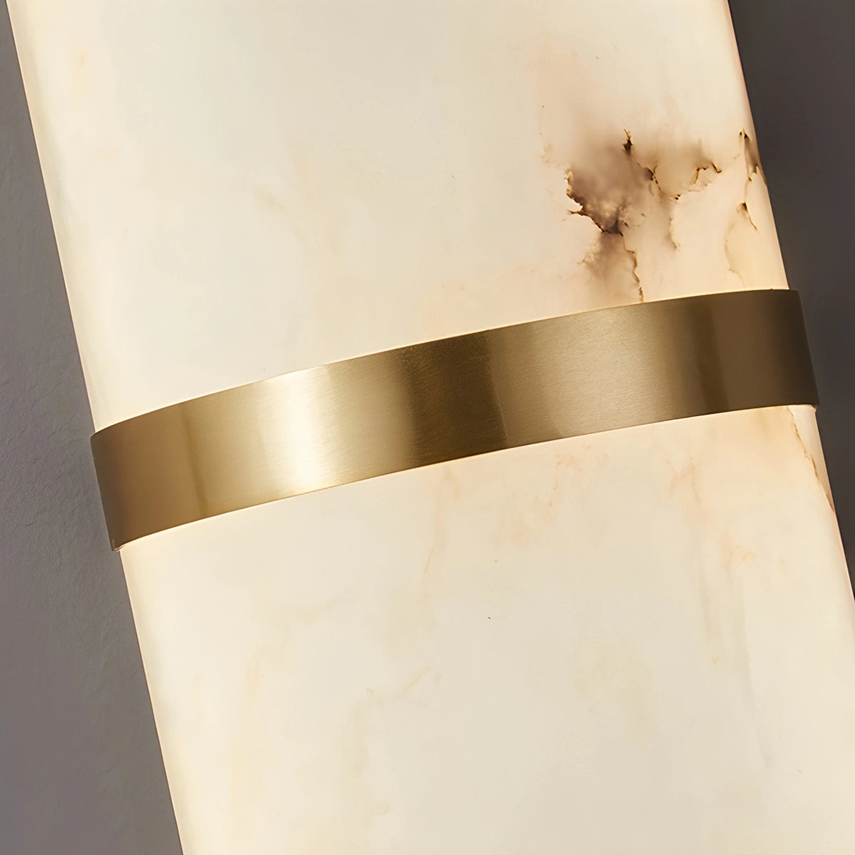 Nuvlight-All copper natural marble wall lamp