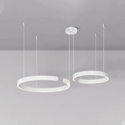 LED Ring Chandelier for Living Room and Office
