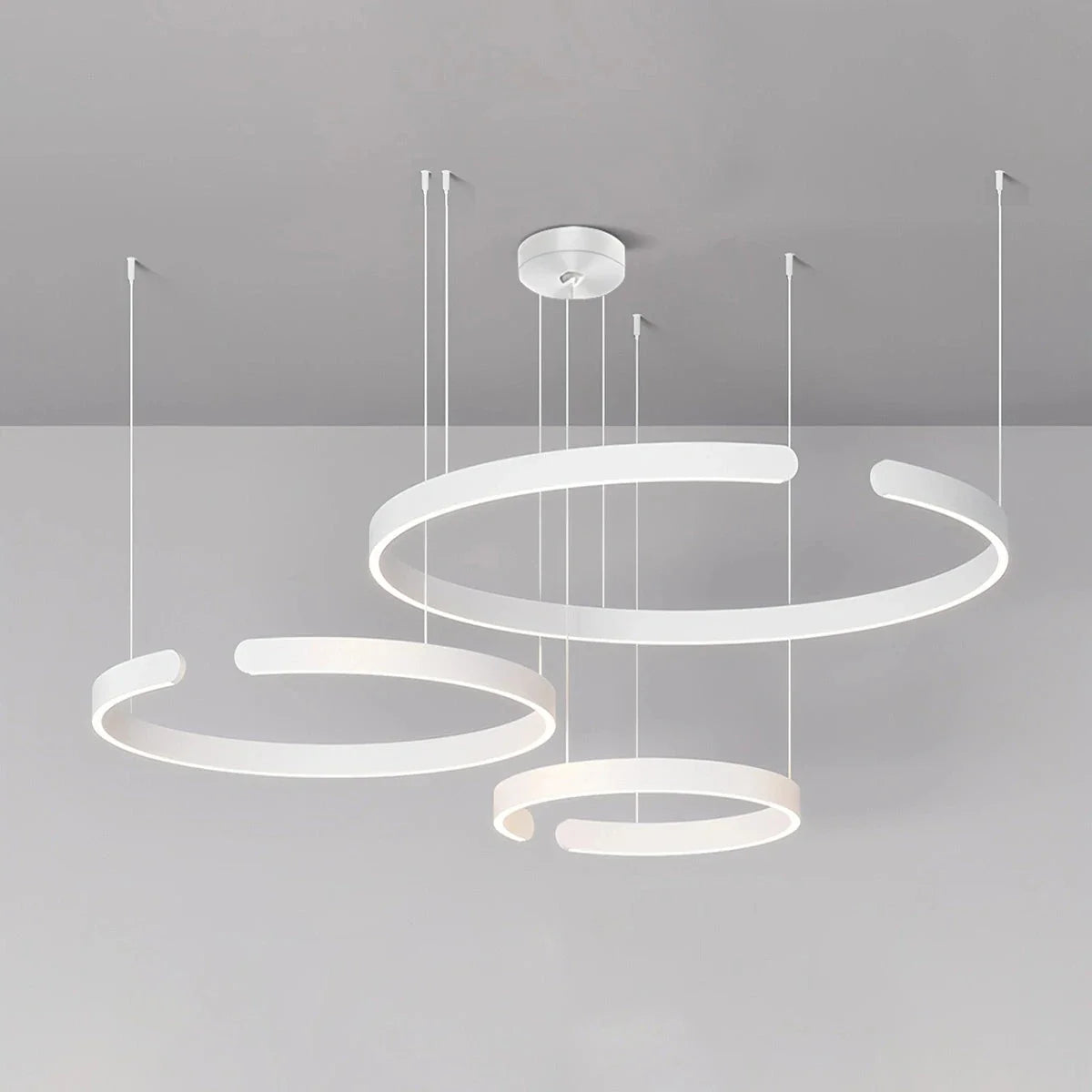 LED Ring Chandelier for Living Room and Office