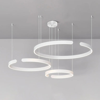 LED Ring Chandelier for Living Room and Office