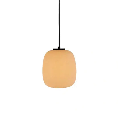 Crema Retro White Outdoor Pendant Light Metal/Acrylic Lantern Design
