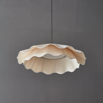 Arwen Handmade Fabric Ripple Pendant