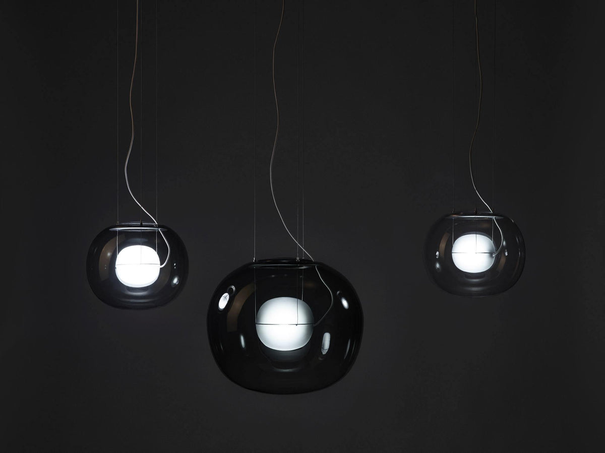 Glass Globe Pendant Light for Living Room and Foyer