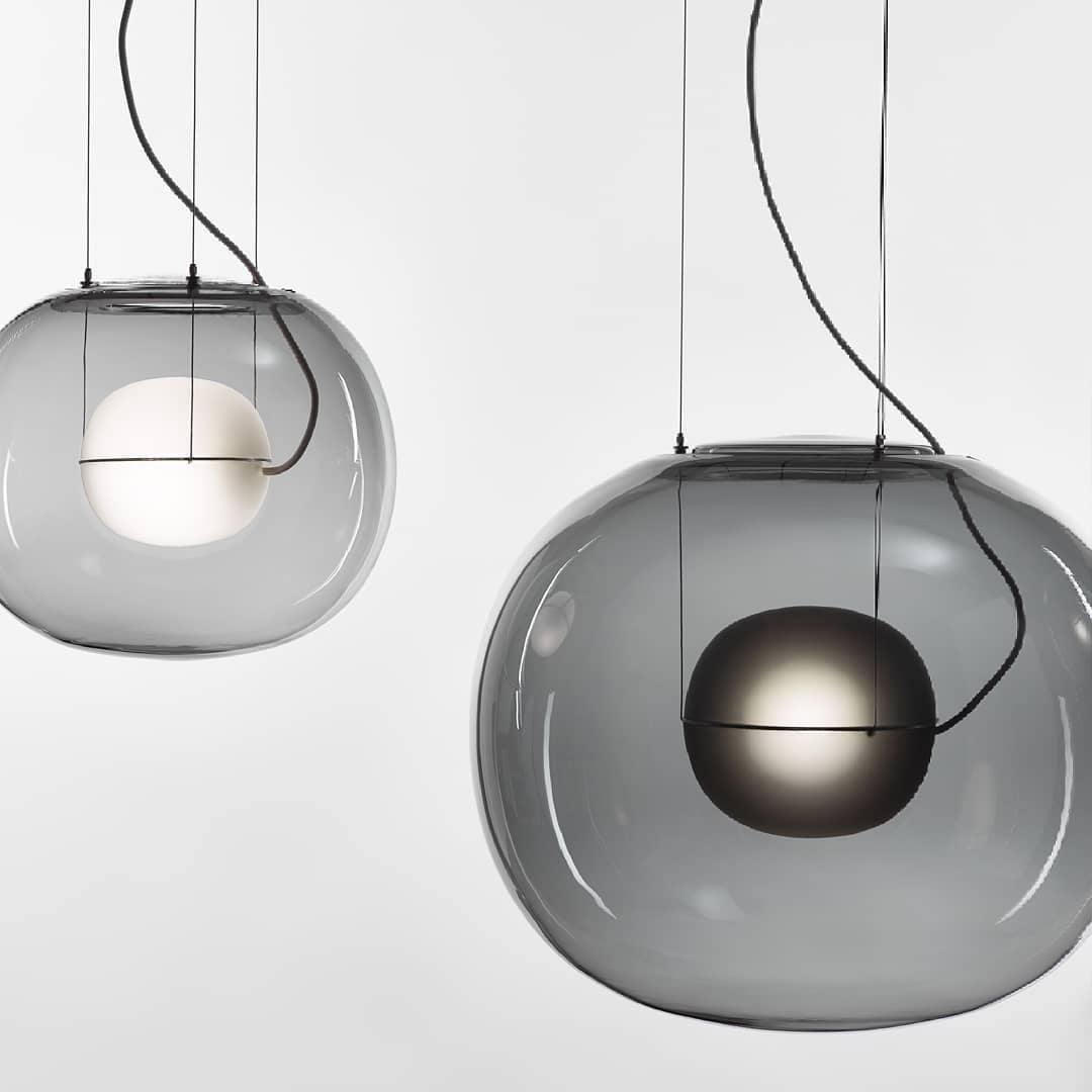Glass Globe Pendant Light for Living Room and Foyer