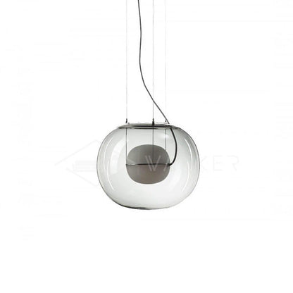 Glass Globe Pendant Light for Living Room and Foyer