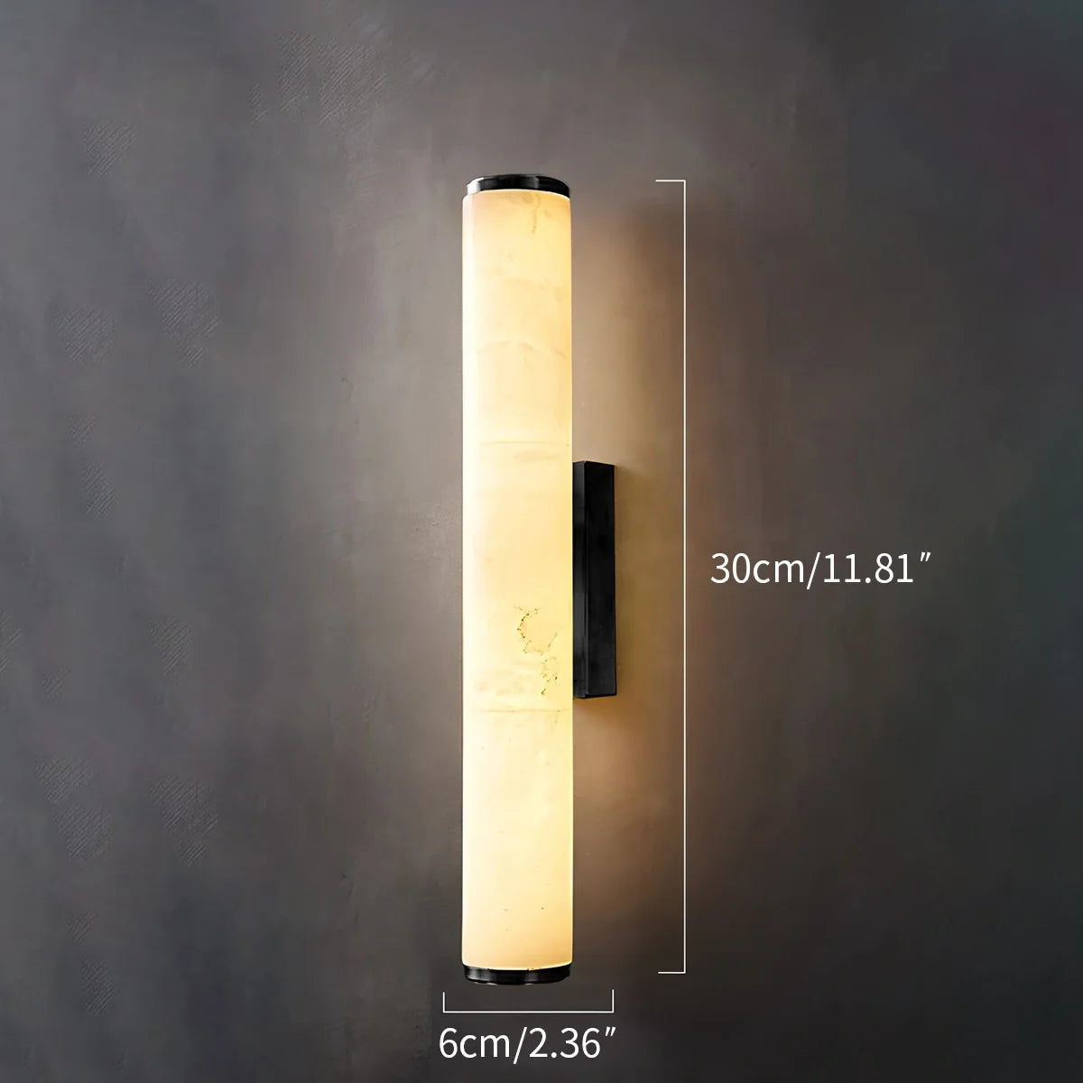 Alabaster Wall Sconce for Hallway and Bedroom