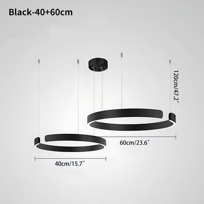 LED Ring Chandelier for Living Room and Office