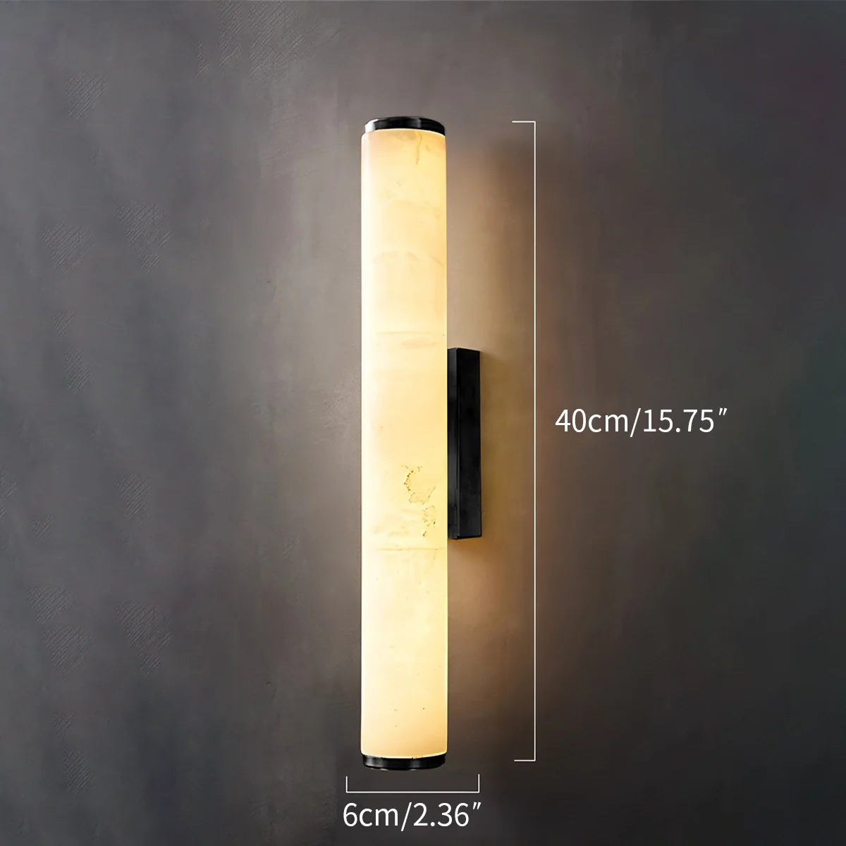 Alabaster Wall Sconce for Hallway and Bedroom