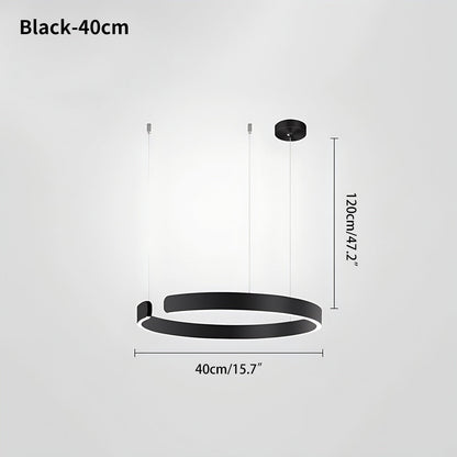 LED Ring Chandelier for Living Room and Office