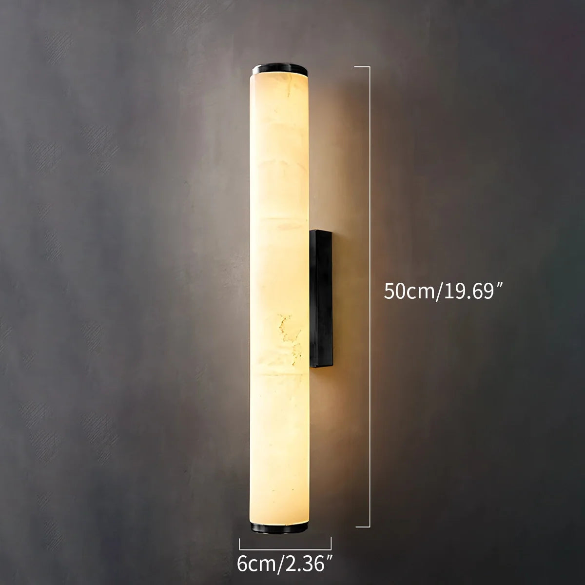 Alabaster Wall Sconce for Hallway and Bedroom