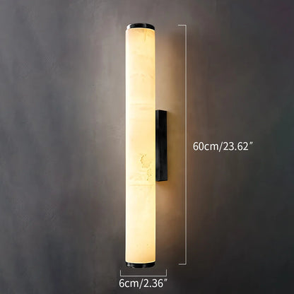 Alabaster Wall Sconce for Hallway and Bedroom
