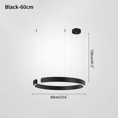 LED Ring Chandelier for Living Room and Office