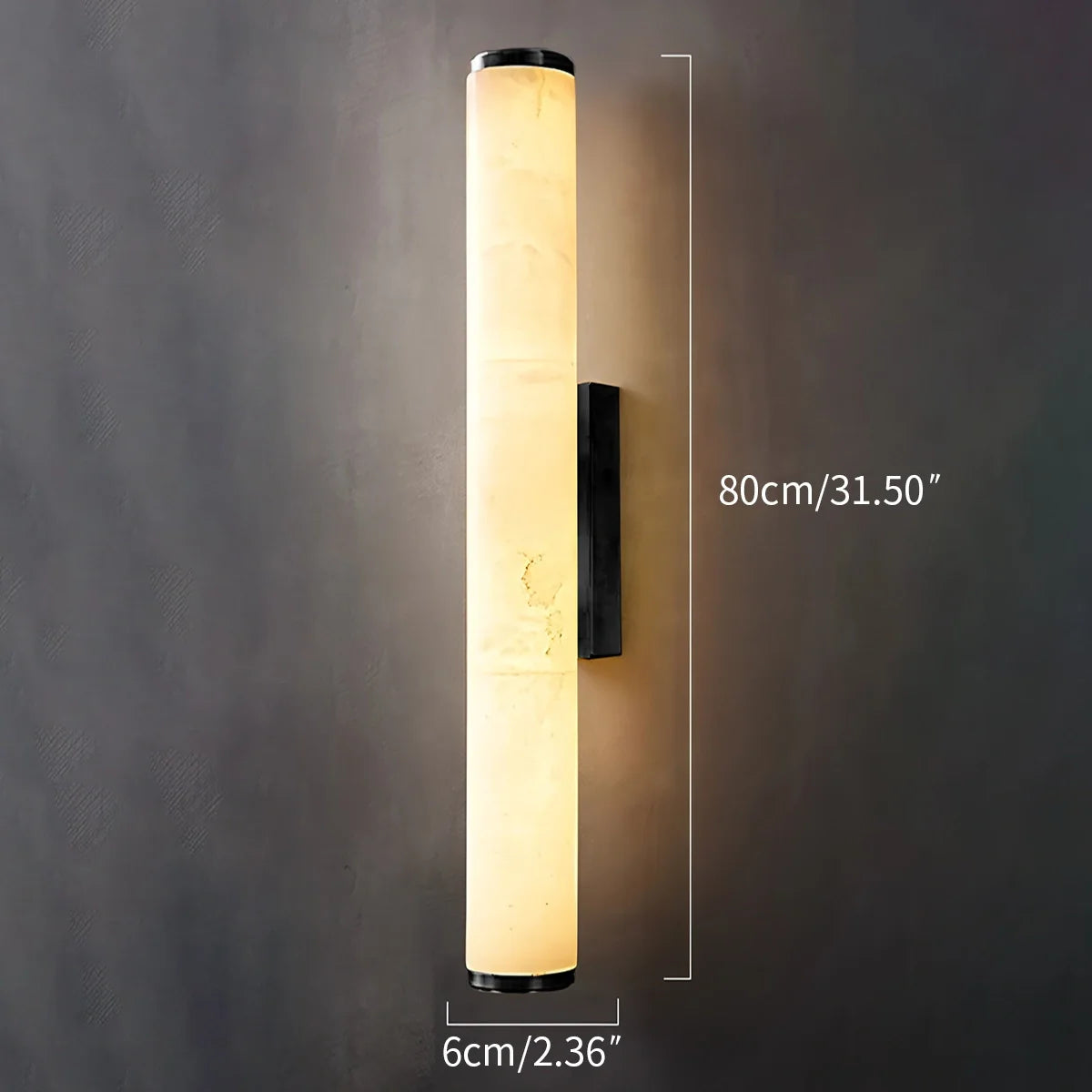 Alabaster Wall Sconce for Hallway and Bedroom