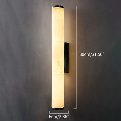 Alabaster Wall Sconce for Hallway and Bedroom