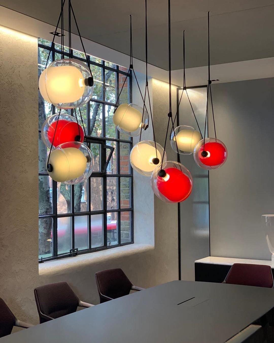 Cello Glass Pendant Light for Kitchen and Dining Room