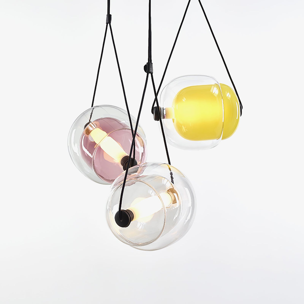 Cello Glass Pendant Light for Kitchen and Dining Room