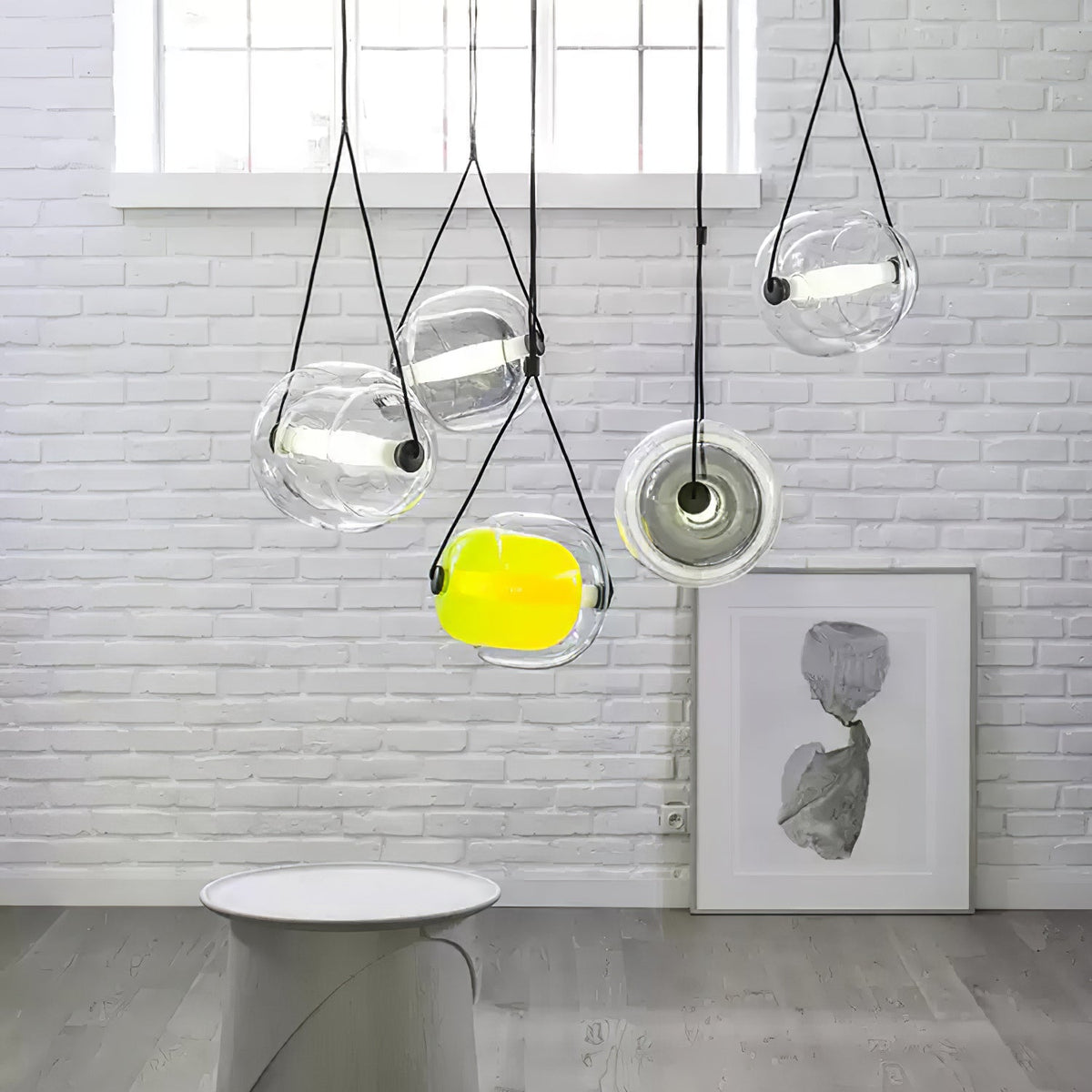 Cello Glass Pendant Light for Kitchen and Dining Room