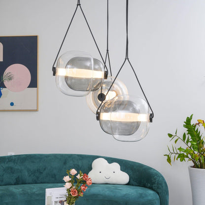 Cello Glass Pendant Light for Kitchen and Dining Room