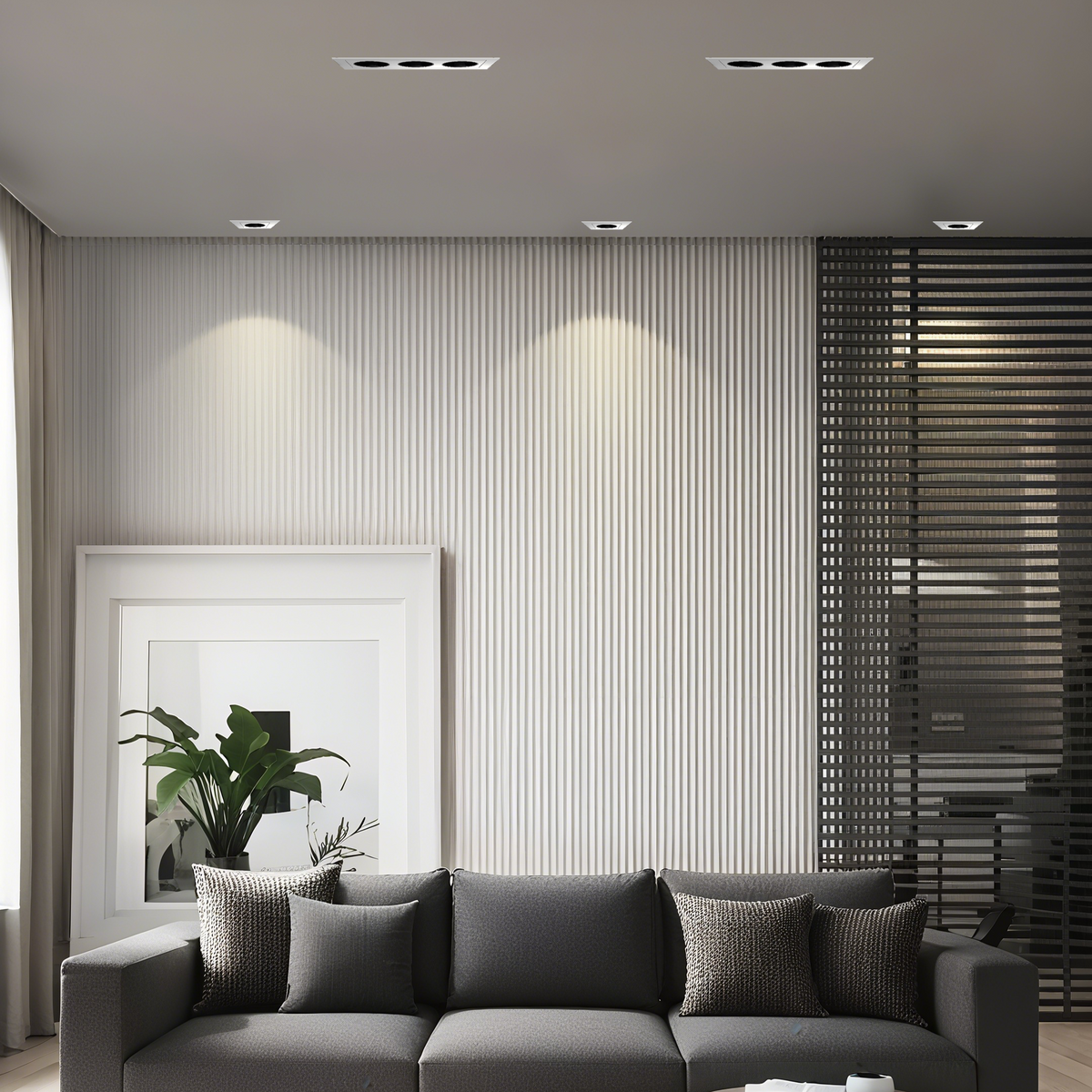 nuvlight Civor Modernist Modular Recessed Multi-Light Downlight