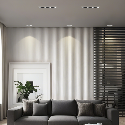 nuvlight Civor Modernist Modular Recessed Multi-Light Downlight