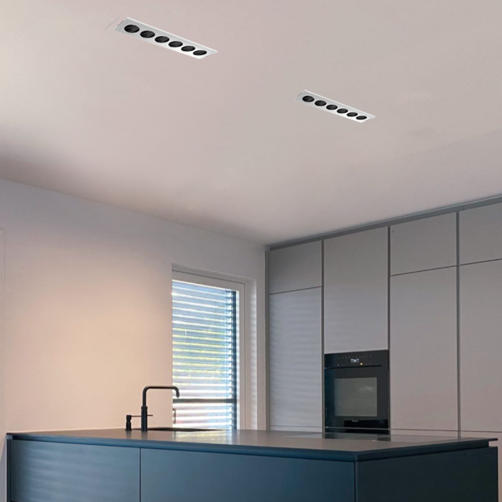 nuvlight Civor Modernist Modular Recessed Multi-Light Downlight