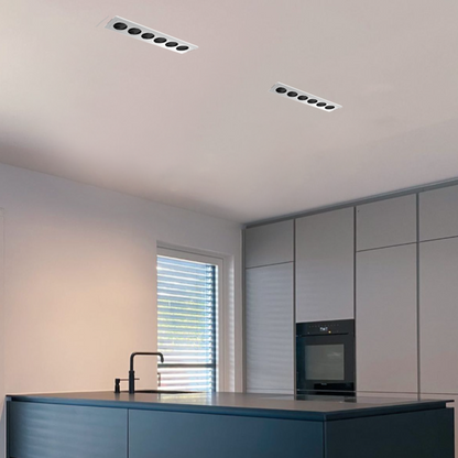 nuvlight Civor Modernist Modular Recessed Multi-Light Downlight