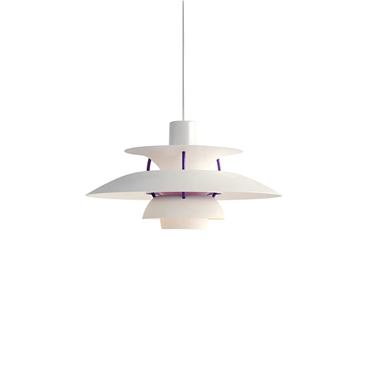 Classic White PH5 multi pendant lamp