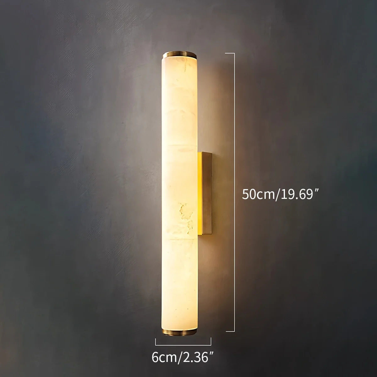 Alabaster Wall Sconce for Hallway and Bedroom