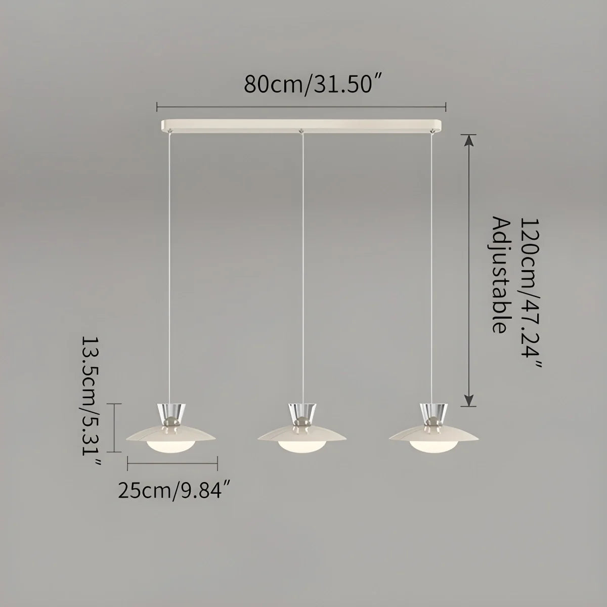 Nuvlight Farmhouse LED Pendant Light