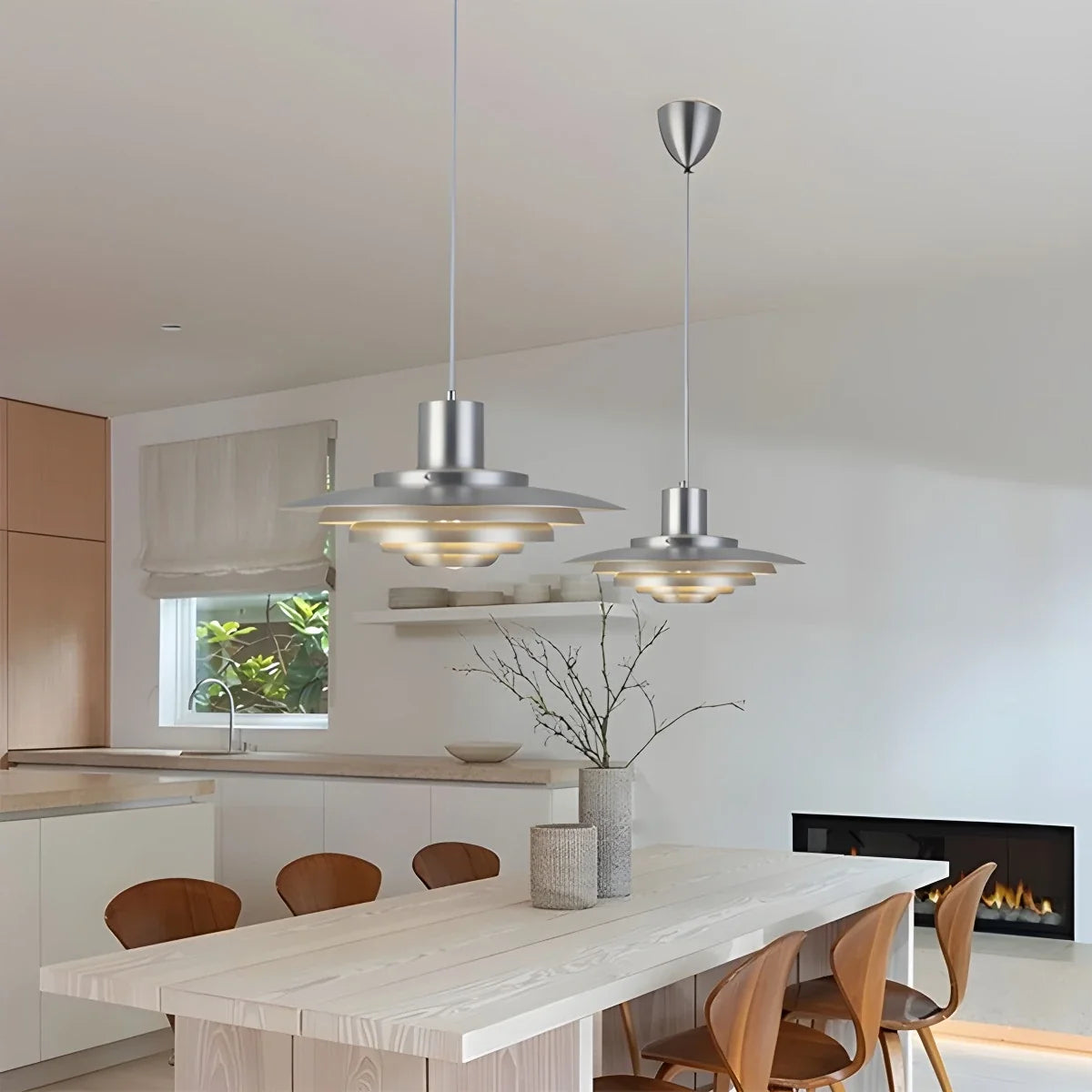 Nuvlight UFO Cream Pendant Light
