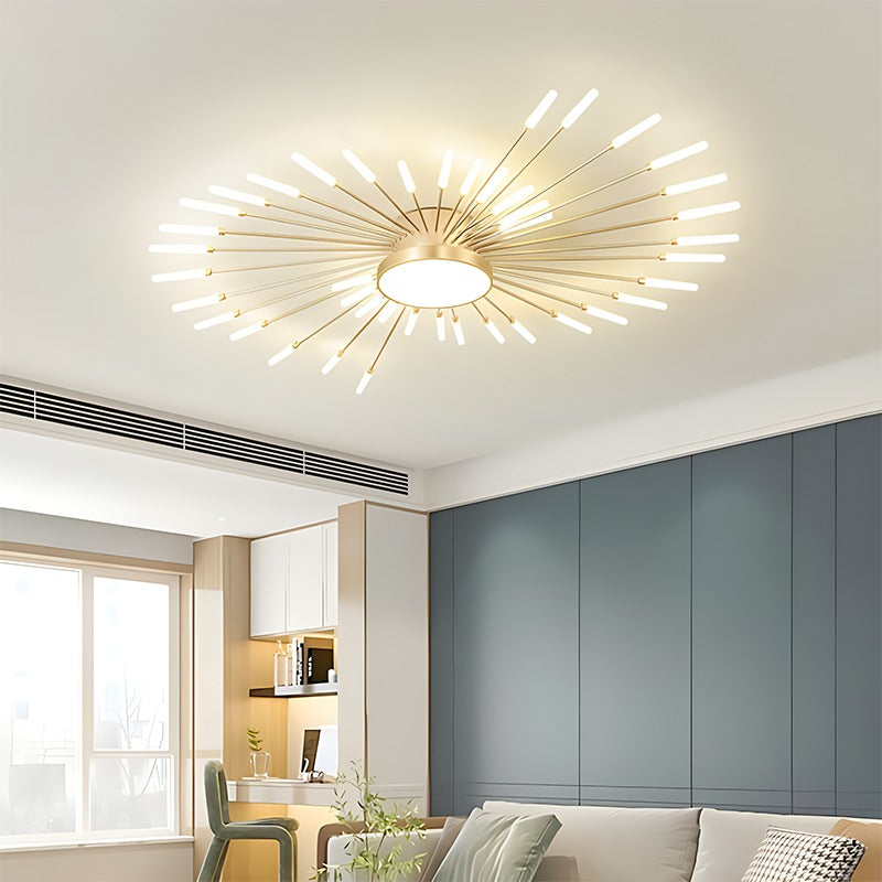 Swirl Flush Mount Ceiling Light for Living Room
