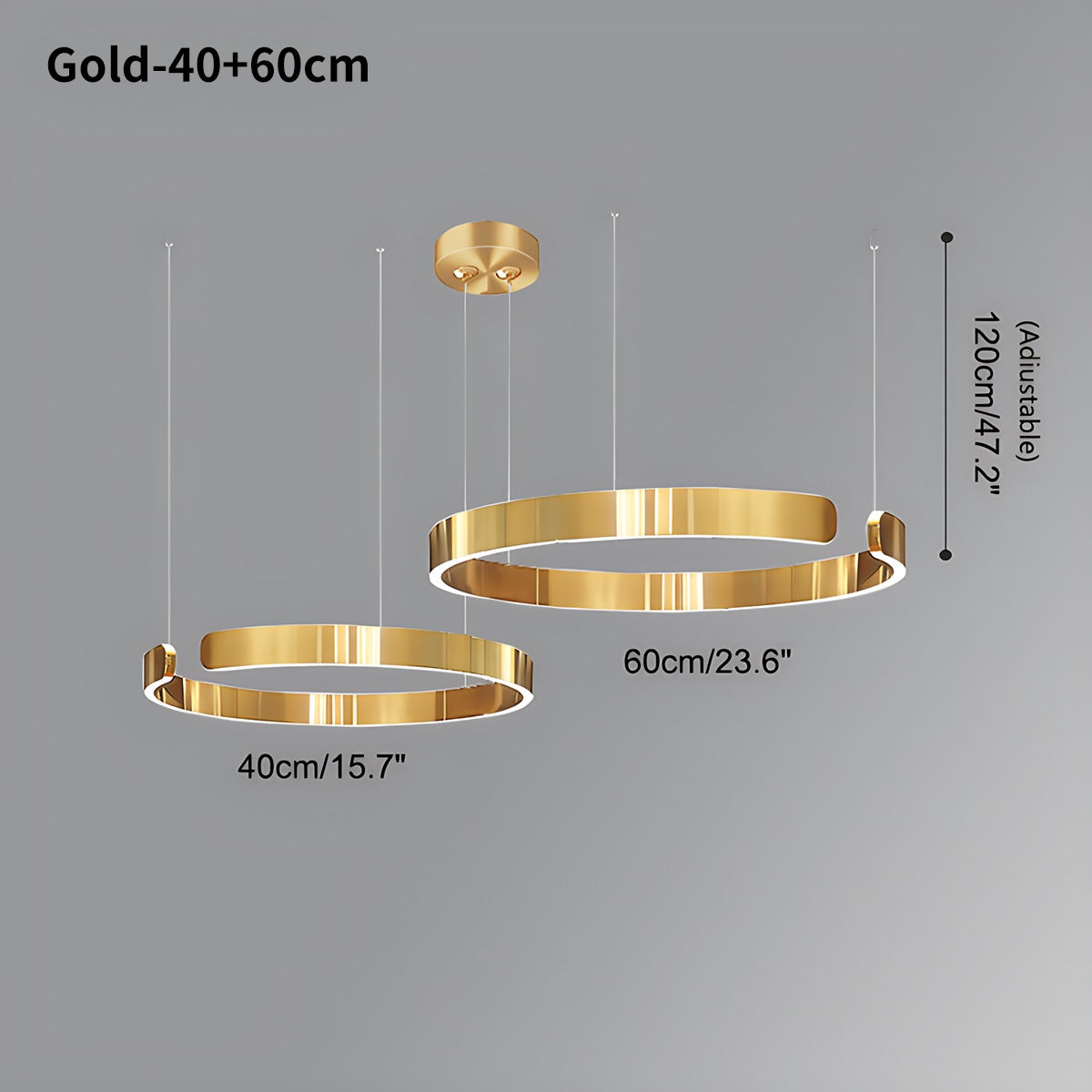 LED Ring Chandelier for Living Room and Office
