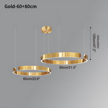 LED Ring Chandelier for Living Room and Office