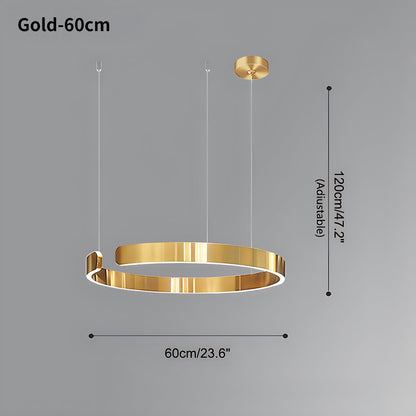 LED Ring Chandelier for Living Room and Office