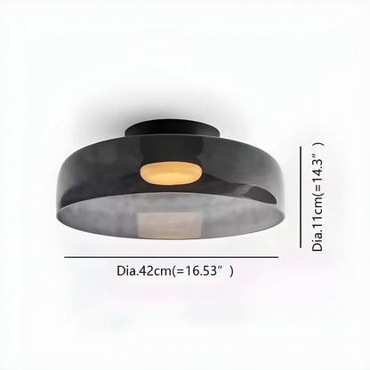 Nuvlight Colored Glass Ceiling Light