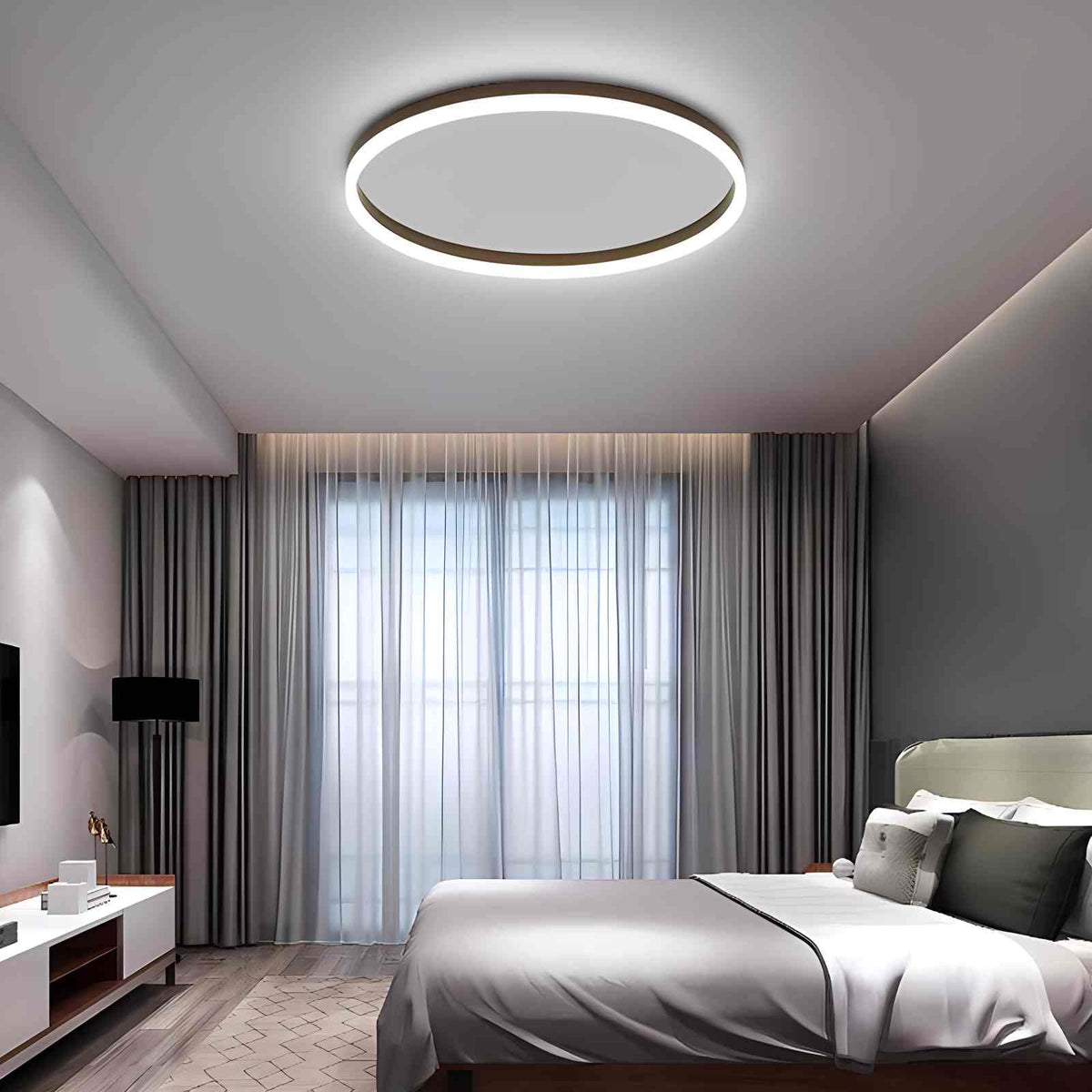 LED Flush Mount Ceiling Light for Bedroom