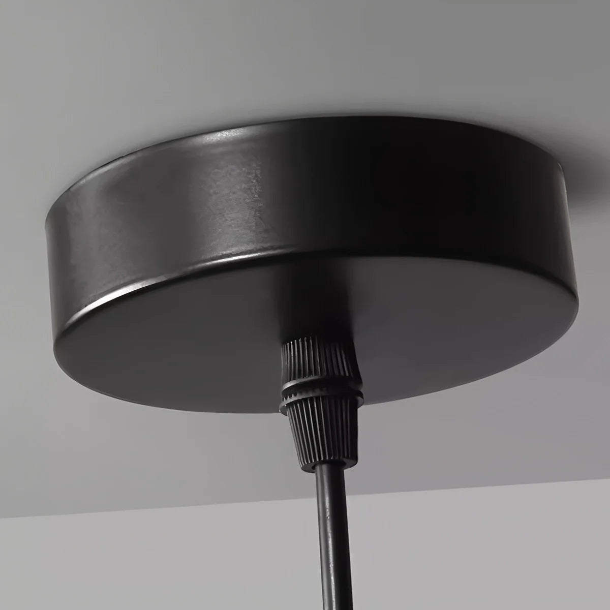 Nuvlight Smoky Grey Glass Pendant Light