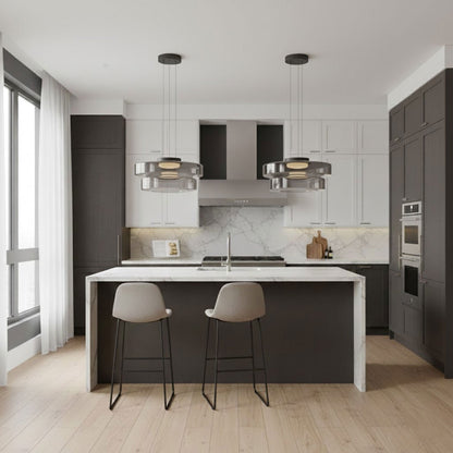 Geometric Pendant Light for Dining Room