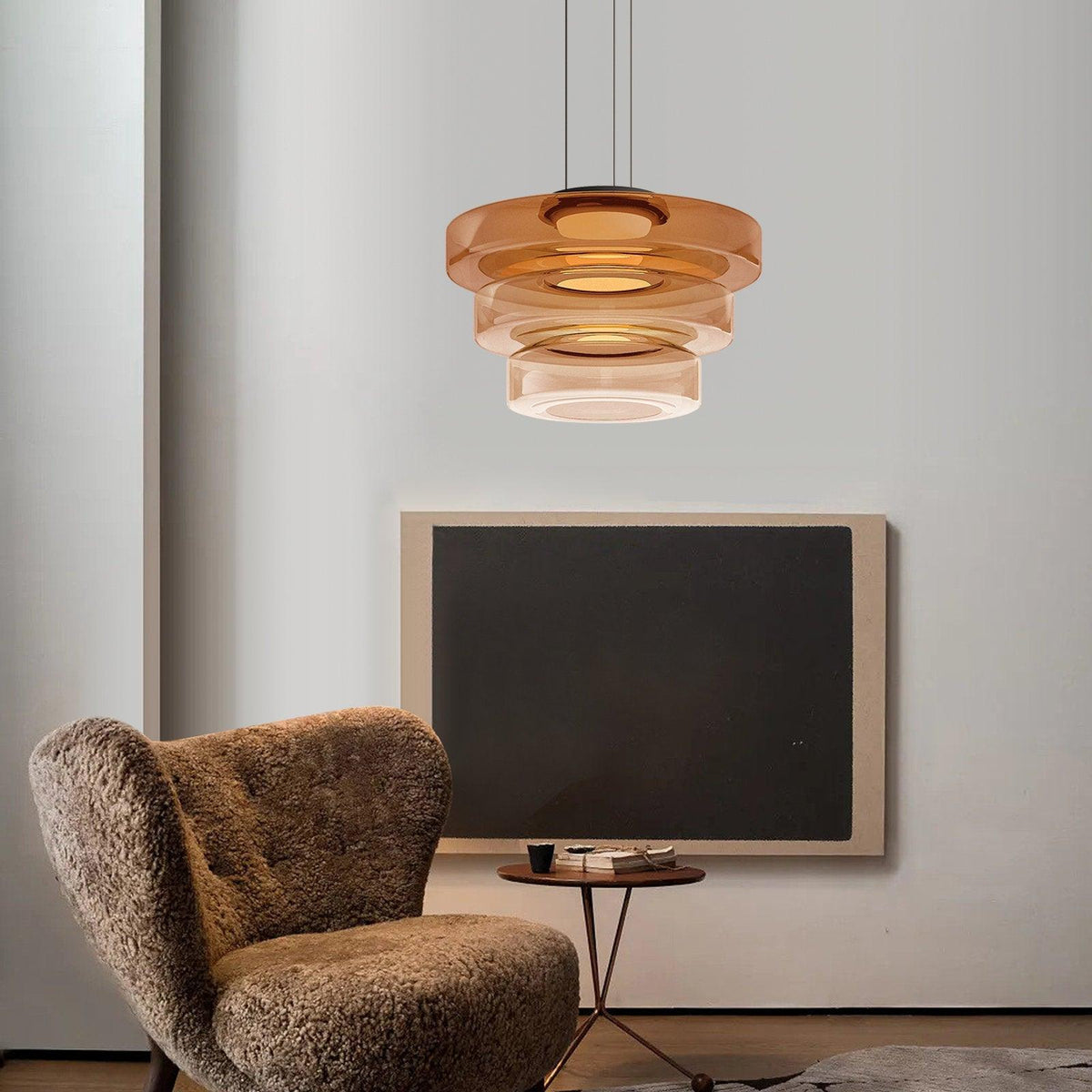 Geometric Pendant Light for Dining Room