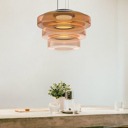 Geometric Pendant Light for Dining Room