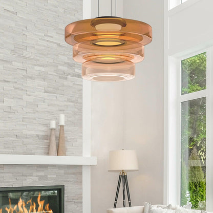 Geometric Pendant Light for Dining Room