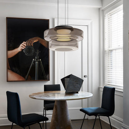 Geometric Pendant Light for Dining Room