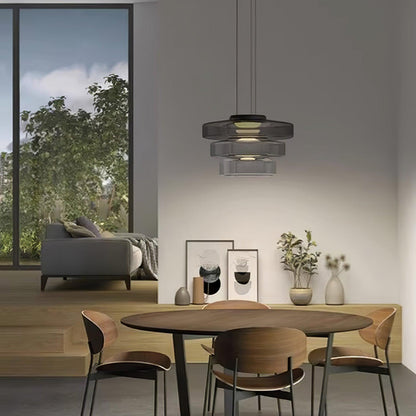Geometric Pendant Light for Dining Room