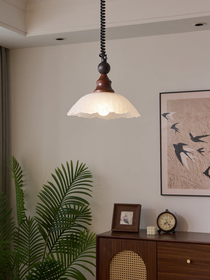 Colored Glass Pendant Light for Dining Room