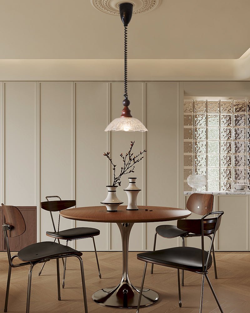 Colored Glass Pendant Light for Dining Room