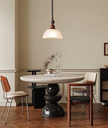 Colored Glass Pendant Light for Dining Room