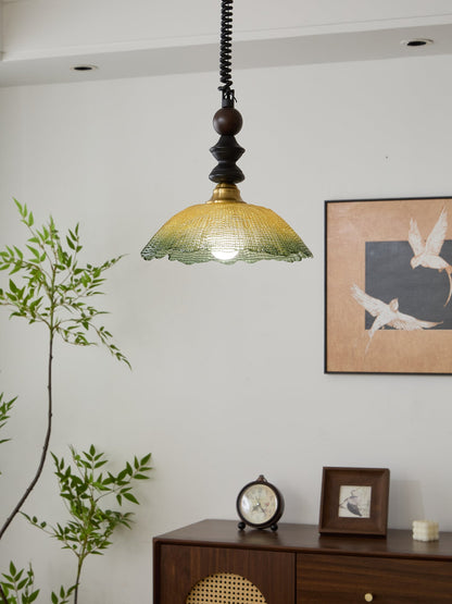 Colored Glass Pendant Light for Dining Room