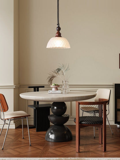 Colored Glass Pendant Light for Dining Room